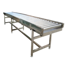 Flexible stainless steel carbon steel drive roller box packaging electric conveyor